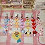 • BT21 LOVABLE keychain | BT21 love keychain •