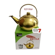 Gold Stainless Steel Teapot 555 - Seven7 Product