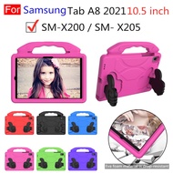 For Samsung Tab A T510 T51  A8 10.5 2021 X200 X205 t500 Child safety Cover Protecti shell GIFT