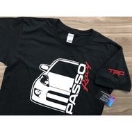 Toyota Passo Racy FRONT (Black Tshirt)