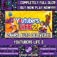 Youtubers Life 2 [Auto Delivery] [Steam Offline] (Full DLC) Cyber Space PC Game