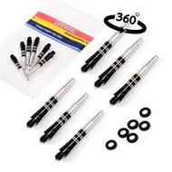 6/3Pcs 2BA Darts Shafts For Professional Aluminum Darts Shafts Dart Essories Blue Black Red