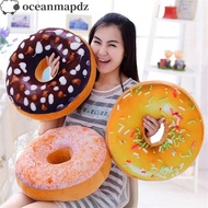 OCEANMAPDZ Donut Plush Toy Christmas Birthday Gift Nap Pillow Chocolates Donut Pillow Cover Sofa Don