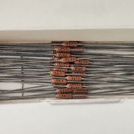 80.8 R European Brown 1/4W Imported DALE Fever 1% Precision Precision Metal Film Resistor Can Replac