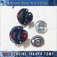 Driver Zone Dash , Driver Xceed Dash , Z chip , X Chip ( Driver Beyblade Takara Tomy )