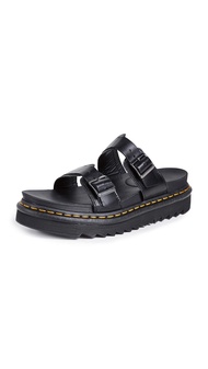 Dr. Martens Unisex Myles Black Brando Sandal