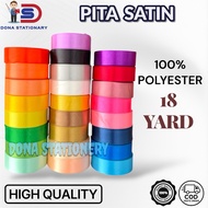 SATIN RIBBON 1 Inc 100% Polyester Ribbon Satin Ribbon 2.5cm