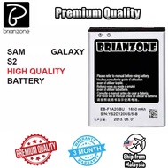 Brianzone Sam Galaxy S2 Replacement OEM Battery SM Bateri