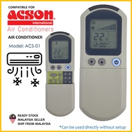 Acson Replacement For Acson Aircond Air Conditioner Remote Control ACS-01