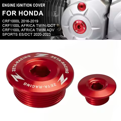 Engine Cover Hole Decorative Screw For Honda CRF1000L AFRICA TWIN /DCT ADV SPORTS ES/DCT XR250/BAJA/