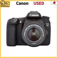 FromJapan[USED]Canon Digital SLR Camera EOS 70D Lens Kit EF-S 18-55mm F3.5-5.6 IS STM Included Black