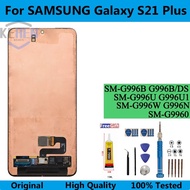 Lcd For Samsung Galaxy S21 Plus Display Touch Screen Digitizer Panel Assembly SM-G996B G996B/DS Second-hand
