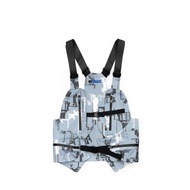 多口袋突變背心-AQUA