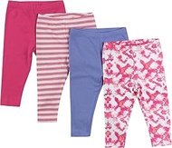 Hanes unisex-child Hanes Baby Leggings, Ultimate Flexy Knit Pants Boys &amp; Girls, 3-pack