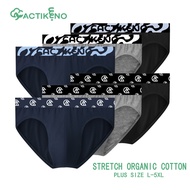 Cacti Keno 3Pcs brief for men elastic cotton plus size men's high-quality underwear Antibacterial br