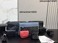 COACH 蔻馳 Heritage 二合一相機包印花單肩包男女斜挎包休閒百搭斜挎包