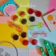 HITAM Round aviator glasses women men fashion sunglasses