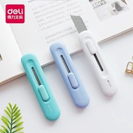 💥Hot sale💥Deli Portable Art Knife Cute Mini Portable Small Knife Letter Opener Utility Knife Student2079 XZBN