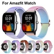 20mm 22mm Nylon Strap For Huami Amazfit GTS 4 / Amazfit GTS 4 mini / Amazfit GTS3 / GTS2 / GTS /Amaz
