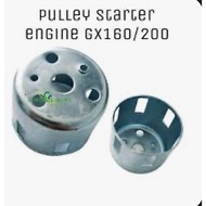 MESIN PULLEY STARTER DRIVE ENGINE GX160 GX200 ENGINE DRIVE
