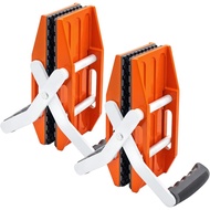 2 PACK Double Handed Granite Carrying Clamps Stone Panel Carriers Lifting Tools 660lbs Transporting 