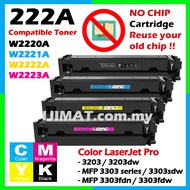 NO CHIP W2220A W2220X W2221A W2222A W2223A Compatible Toner HP 222A 222X 3203 3203dw MFP 3303 3303sd