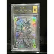 Son Goku SCR** [FB01-139](FUSION WORLD "Booster Pack Heartbeat of Awakening") Graded PCG 10