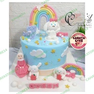 Kue Ulang Tahun Cinnamoroll / Cinnamoroll Cake / Kue Ultah Cinnamorol