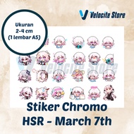 Chromo HSR Stickers (Astril Express) & (March 7th)