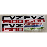 FVZ 1500 Isuzu Truck Sticker. FVZ1500 Isuzu Truck Sticker