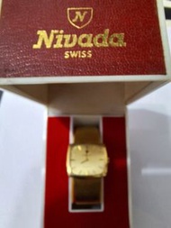 Nivada Profile 中古金色腕錶