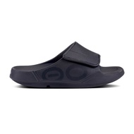Oofos OOahh Sport Flex Sandal | All Gender | Matte Black