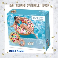 INTEX 56263 SPRINKLE SWIMMING TYRE 114CM ADULT SWIMMING TYRE