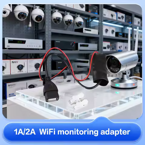 220V To 5V 1A/2A Wireless Video Camera Power Transformer Household Power Supply WiFi Monitoring Adap