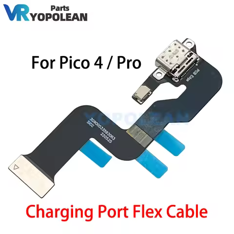 New Original Charging Port Flex Cable For Pico 4 PICO 4 Pro VR Headset Power Type-C Audio Aux Jack R