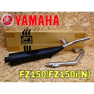FZ150 Exhaust CJ ipoh V1/V2/V3 Stainless Steel 32mm Manifold Silencer 35mm With Stopper FZ150i CJipo
