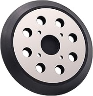 5 Inch Replacement Sander Pads Hook and Loop, 5" 8 Holes Metal Orbital Sander Pad for Milwaukee 6034