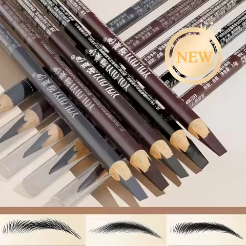 Eyebrow Pencil Waterproof Eyebrow Enhancers Long Lasting Brow Cosmetics Professional Makeup Brow Mic