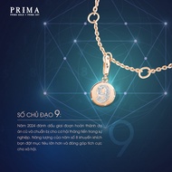 PRIMA Lắc Tay Vàng 9K - BST Lucky Number - Thần số Học - Kết hợp với charm - 991L0349