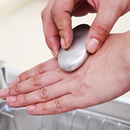 Stainless Steel Soap Shape Deodorize From Hands Eliminating Soap Bar Kitchen Useful Remover O4h3