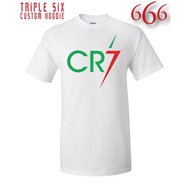 T-Shirt / T-Shirt CR7 - White - Green/red