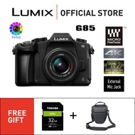 Panasonic LUMIX G85 Mirrorless Camera Body + 14-42mm F3.5-5.6 Lens 4K Video Recording DMC-G85GC (Dis