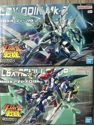 Bandai 紙箱戰機 LBX 奧丁 MK-2 & 阿基里斯 D9 模型