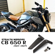 for HONDA CB 650 R 2024 Accessories Stealth Mirrors CB650R Motorcycle Adjustable Winglets CB 650R CB
