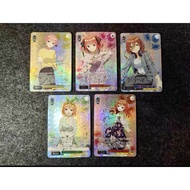 Ws Goddess Story Card Anime Card Set of 5