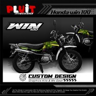 Stiker Decal Honda WIN 100 full body