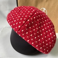 💯 日本正貨‼️【Beams Boy】立體波點貝雷帽。Ladies’ Hat with 3D dot