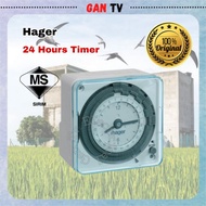 Original Hager 24 Hours 24Hour 24Hours Programme Programmer Analog Analogue Switch Timer Time Settin