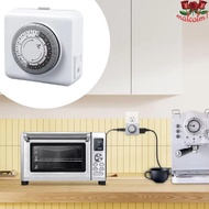 MALCOLM1 Plug-in Timer, High-power 30-Minute Intervals Mechanical Timer, Cycle Switch 15A 1250W Over