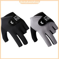 Left Hand Snooker Cue Sport Glove Breathable Pool Cue Glove Billiard Pool Glove for Men & Women [Dom